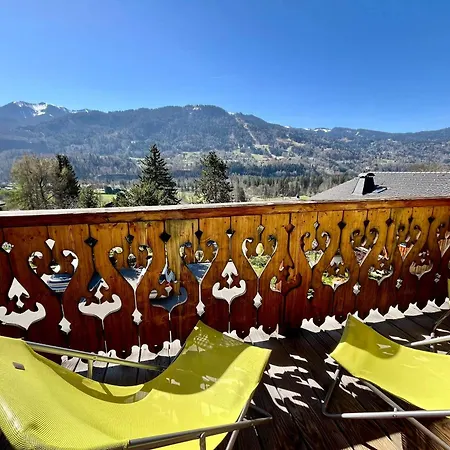 Super Duplex 90m² A Avec Balcon Et Garage - Fr-1-624-36 Samoëns